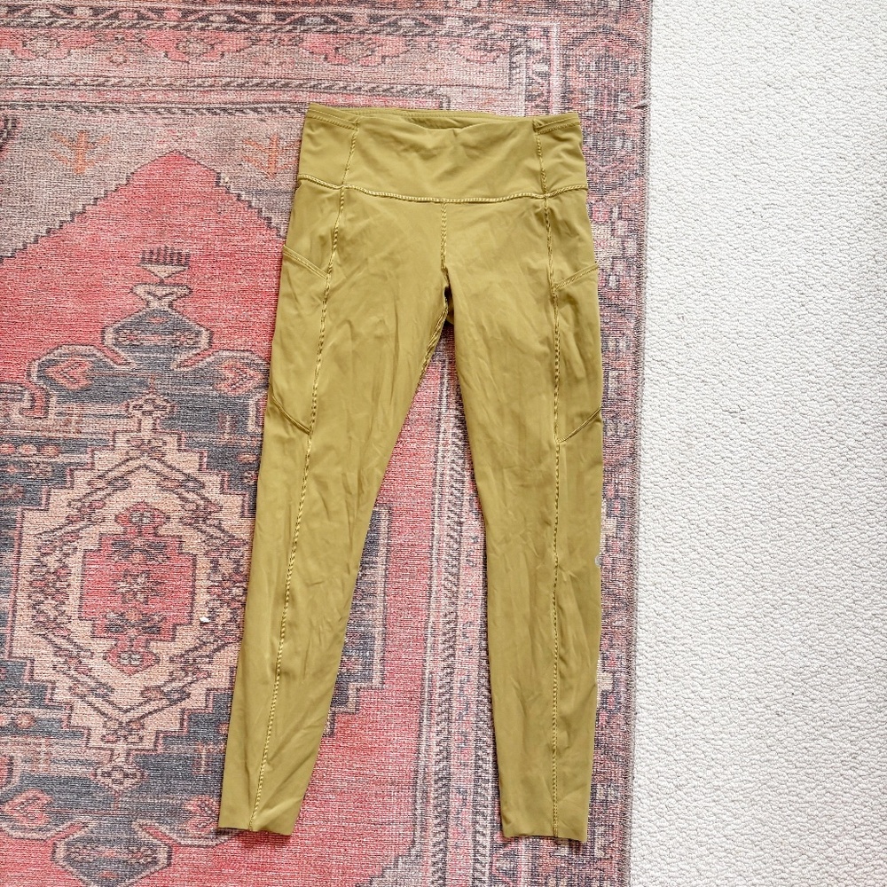 Lululemon Fast and Free High-Rise Tight 28" *Non-Reflective Suede